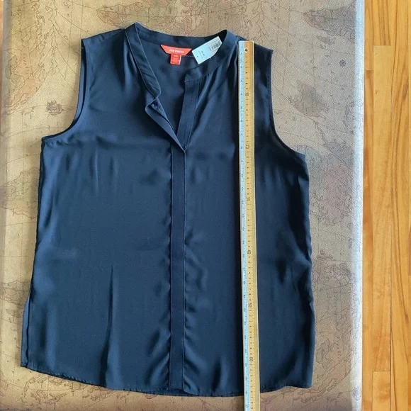 Joe Fresh NWT Black Sleeveless Blouse - Picture 4 of 6